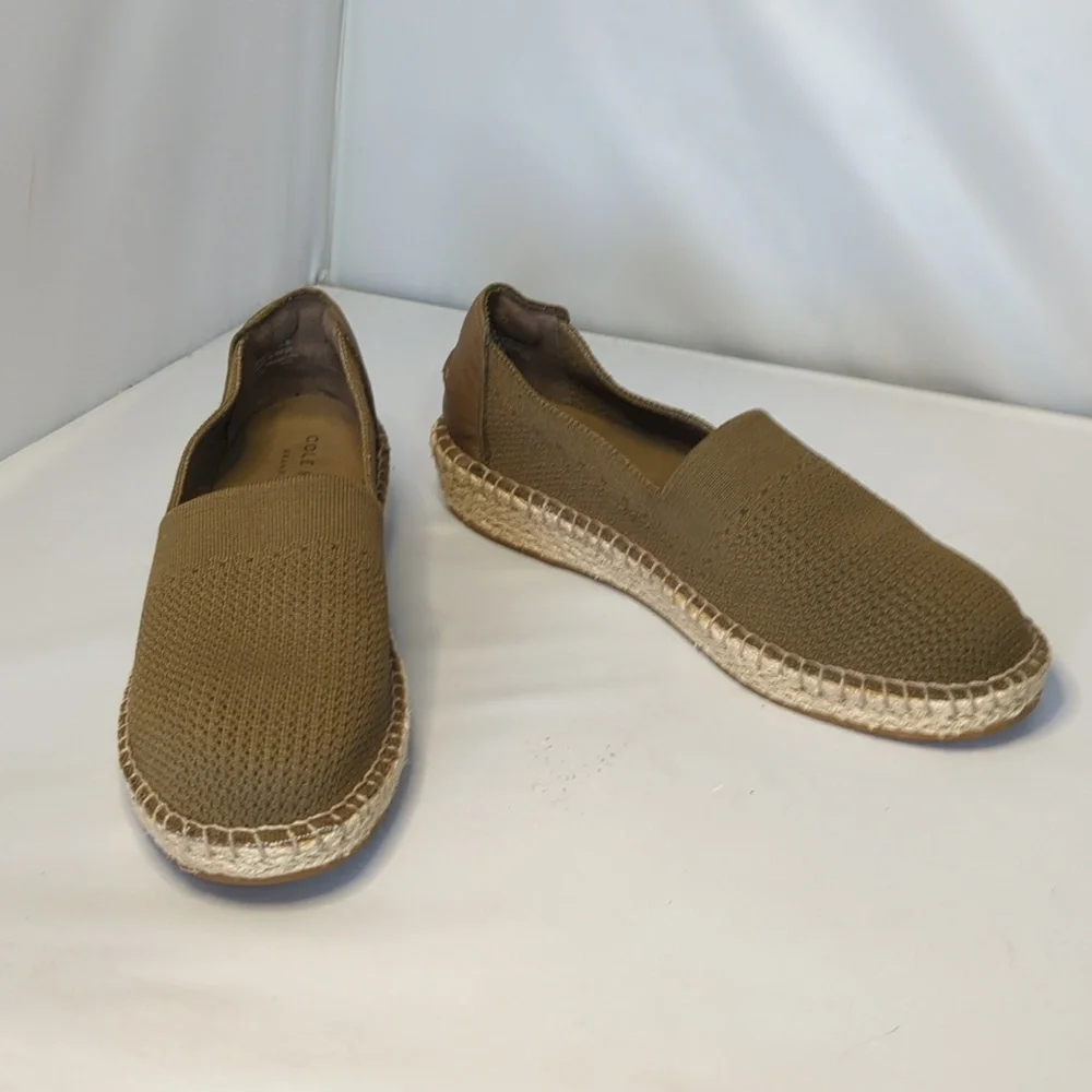 Cole Haan Cloudfeel Stitch Lite Espadrille Slip On Shoes Size 7.5